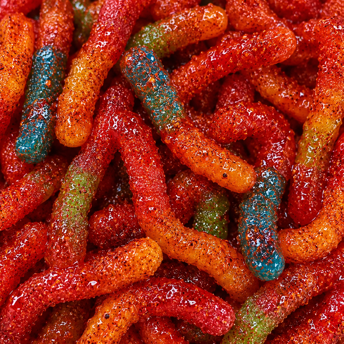 Sour Worms Chamoy Boy Style